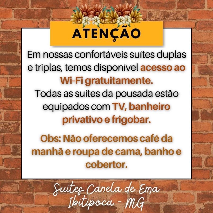 Suites Canela De Ema - Ibitipoca Conceicao da Ibitipoca Ngoại thất bức ảnh